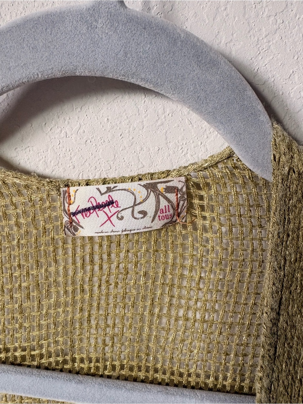 Free People Olive Open-Front Lightweight Draped Cardigan One size - Picture 6 of 7